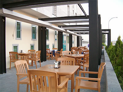Hg Gaona Hotel Peligros Restaurante foto